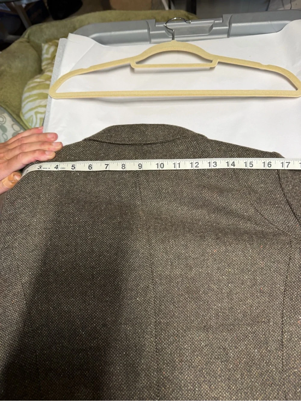 Banana Republic Women’s Tweed Military-Inspired -SZ 10- Double-Breasted Blazer